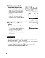 Preview for 60 page of Sony DSLR-A300 - alpha; Digital Single Lens Reflex Camera Body Instruction Manual