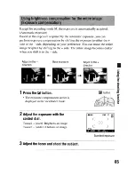 Preview for 85 page of Sony DSLR-A300 - alpha; Digital Single Lens Reflex Camera Body Instruction Manual