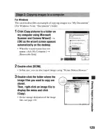 Preview for 129 page of Sony DSLR-A300 - alpha; Digital Single Lens Reflex Camera Body Instruction Manual