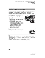 Предварительный просмотр 28 страницы Sony DSLR-A450 Instruction Manual