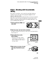 Предварительный просмотр 51 страницы Sony DSLR-A450 Instruction Manual