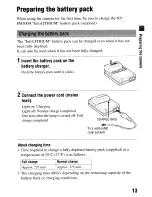 Предварительный просмотр 13 страницы Sony DSLR-A55O Instruction Manual