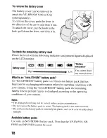 Предварительный просмотр 18 страницы Sony DSLR-A55O Instruction Manual