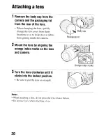 Предварительный просмотр 20 страницы Sony DSLR-A55O Instruction Manual