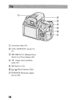 Предварительный просмотр 38 страницы Sony DSLR-A55O Instruction Manual