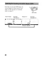 Предварительный просмотр 40 страницы Sony DSLR-A55O Instruction Manual