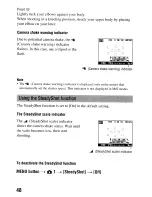 Предварительный просмотр 48 страницы Sony DSLR-A55O Instruction Manual