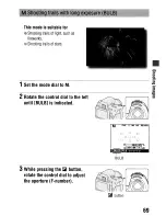 Предварительный просмотр 69 страницы Sony DSLR-A55O Instruction Manual