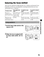 Предварительный просмотр 79 страницы Sony DSLR-A55O Instruction Manual