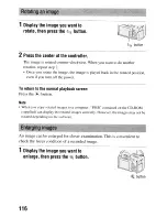 Предварительный просмотр 116 страницы Sony DSLR-A55O Instruction Manual