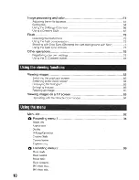 Предварительный просмотр 10 страницы Sony DSLR-A700 User'S Manual / Troubleshooting