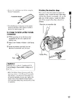 Предварительный просмотр 17 страницы Sony DSLR-A700 User'S Manual / Troubleshooting