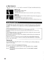 Предварительный просмотр 36 страницы Sony DSLR-A700 User'S Manual / Troubleshooting