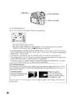 Предварительный просмотр 38 страницы Sony DSLR-A700 User'S Manual / Troubleshooting