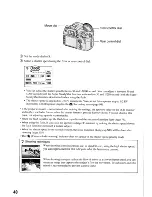 Предварительный просмотр 40 страницы Sony DSLR-A700 User'S Manual / Troubleshooting