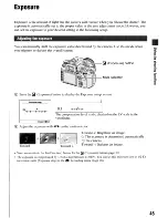 Предварительный просмотр 45 страницы Sony DSLR-A700 User'S Manual / Troubleshooting