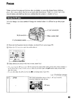 Предварительный просмотр 49 страницы Sony DSLR-A700 User'S Manual / Troubleshooting