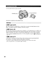 Предварительный просмотр 52 страницы Sony DSLR-A700 User'S Manual / Troubleshooting