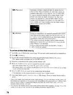 Предварительный просмотр 74 страницы Sony DSLR-A700 User'S Manual / Troubleshooting