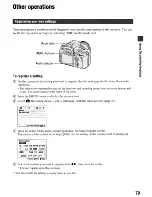 Предварительный просмотр 79 страницы Sony DSLR-A700 User'S Manual / Troubleshooting