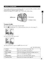 Предварительный просмотр 81 страницы Sony DSLR-A700 User'S Manual / Troubleshooting