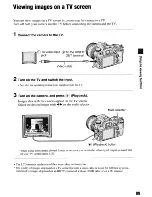 Предварительный просмотр 89 страницы Sony DSLR-A700 User'S Manual / Troubleshooting