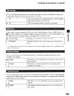 Предварительный просмотр 109 страницы Sony DSLR-A700 User'S Manual / Troubleshooting