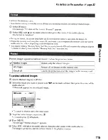 Предварительный просмотр 115 страницы Sony DSLR-A700 User'S Manual / Troubleshooting