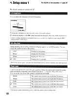 Предварительный просмотр 120 страницы Sony DSLR-A700 User'S Manual / Troubleshooting