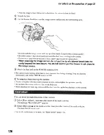 Предварительный просмотр 126 страницы Sony DSLR-A700 User'S Manual / Troubleshooting