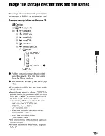 Предварительный просмотр 133 страницы Sony DSLR-A700 User'S Manual / Troubleshooting