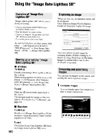 Предварительный просмотр 140 страницы Sony DSLR-A700 User'S Manual / Troubleshooting