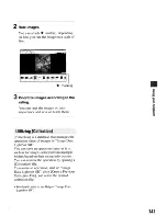 Предварительный просмотр 141 страницы Sony DSLR-A700 User'S Manual / Troubleshooting