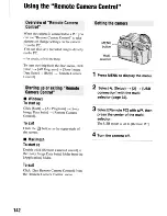 Предварительный просмотр 142 страницы Sony DSLR-A700 User'S Manual / Troubleshooting