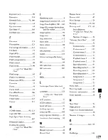 Предварительный просмотр 177 страницы Sony DSLR-A700 User'S Manual / Troubleshooting