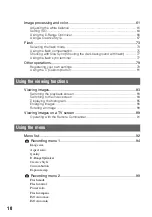 Preview for 10 page of Sony DSLR-A700K - alpha; Digital Single Lens Reflex Camera User'S And Troubleshooting Manual