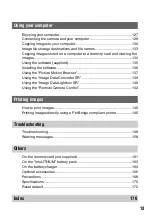 Preview for 13 page of Sony DSLR-A700K - alpha; Digital Single Lens Reflex Camera User'S And Troubleshooting Manual