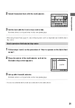 Preview for 31 page of Sony DSLR-A700K - alpha; Digital Single Lens Reflex Camera User'S And Troubleshooting Manual