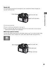 Preview for 43 page of Sony DSLR-A700K - alpha; Digital Single Lens Reflex Camera User'S And Troubleshooting Manual