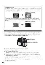 Preview for 46 page of Sony DSLR-A700K - alpha; Digital Single Lens Reflex Camera User'S And Troubleshooting Manual