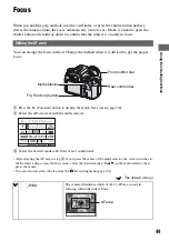 Preview for 49 page of Sony DSLR-A700K - alpha; Digital Single Lens Reflex Camera User'S And Troubleshooting Manual