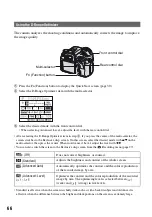 Preview for 66 page of Sony DSLR-A700K - alpha; Digital Single Lens Reflex Camera User'S And Troubleshooting Manual