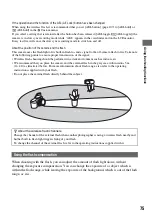 Preview for 75 page of Sony DSLR-A700K - alpha; Digital Single Lens Reflex Camera User'S And Troubleshooting Manual