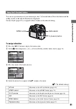 Preview for 81 page of Sony DSLR-A700K - alpha; Digital Single Lens Reflex Camera User'S And Troubleshooting Manual