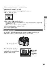 Preview for 85 page of Sony DSLR-A700K - alpha; Digital Single Lens Reflex Camera User'S And Troubleshooting Manual