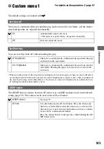 Preview for 105 page of Sony DSLR-A700K - alpha; Digital Single Lens Reflex Camera User'S And Troubleshooting Manual