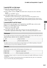 Preview for 117 page of Sony DSLR-A700K - alpha; Digital Single Lens Reflex Camera User'S And Troubleshooting Manual