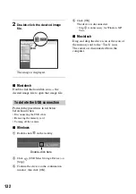 Preview for 132 page of Sony DSLR-A700K - alpha; Digital Single Lens Reflex Camera User'S And Troubleshooting Manual