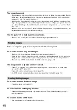 Preview for 152 page of Sony DSLR-A700K - alpha; Digital Single Lens Reflex Camera User'S And Troubleshooting Manual