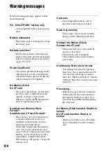 Preview for 158 page of Sony DSLR-A700K - alpha; Digital Single Lens Reflex Camera User'S And Troubleshooting Manual